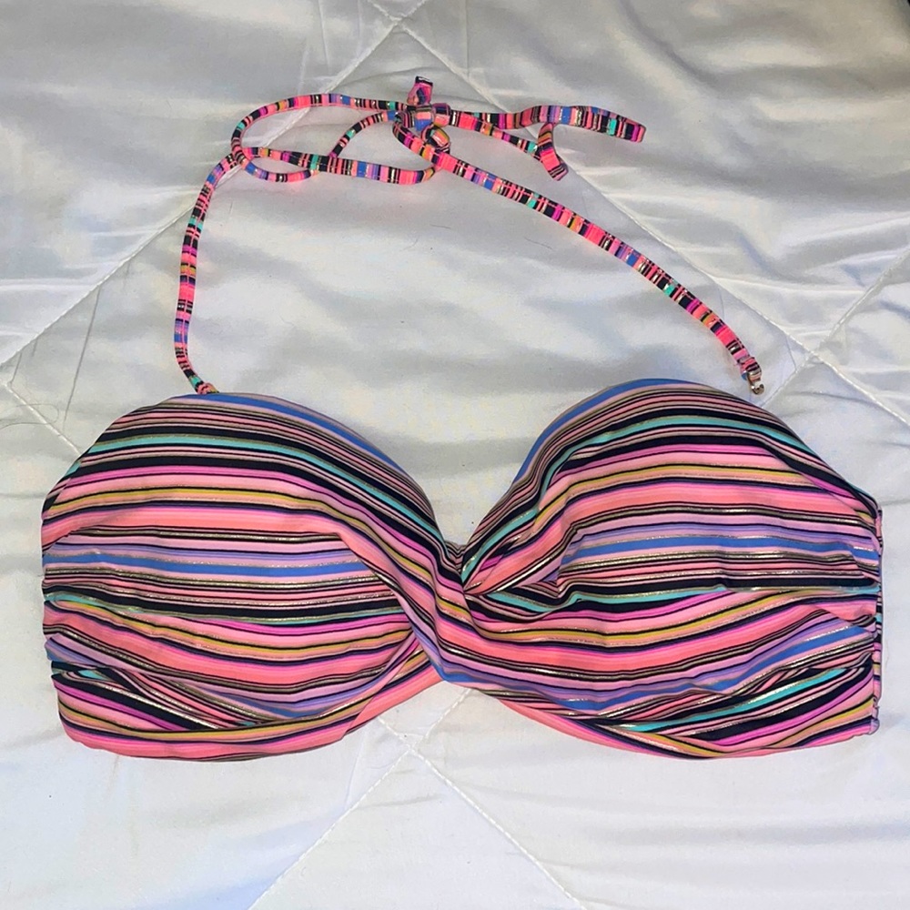 VS 32D Bandeau bikini top